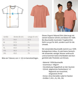 FAMANCA Libertad Fuser Relaxed T-Shirt Herren Helle Farben