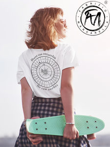 FAMANCA Muere con recuerdos, no con sueños - Relaxed T-Shirt helle Farben Damen